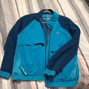 Figs women Teal and Navy jacket